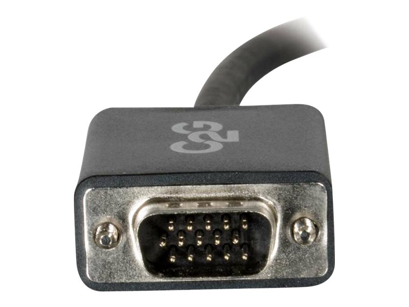 C2G 1m DisplayPort to VGA Adapter Cable - DP to VGA - Black - DisplayPort-Kabel - DisplayPort (M)