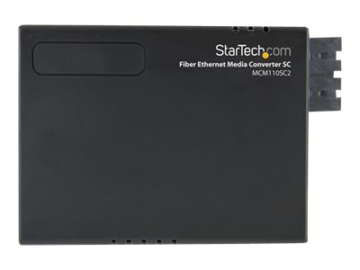 StarTech.com 10100 Mbits Ethernet LWL  Glasfaser Multi Mode Medienkonverter SC 2km