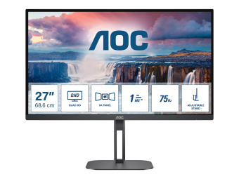 AOC Value-line Q27V5NBK - V5 series - LED-Monitor - 68.6 cm (27)