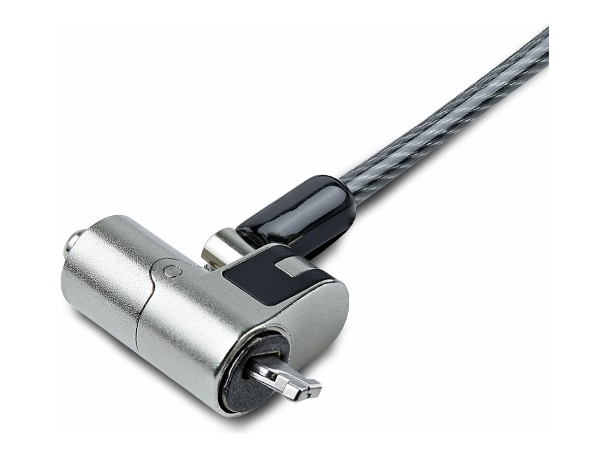 StarTech.com Laptop cable lock 6Ft Compatible With Noble Wedge Laptop Cable Lock, 6Ft (2m)