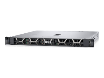 Dell PowerEdge R350 - Server - Rack-Montage - 1U - 1-Weg - 1 x Xeon E-2334  3.4 GHz - RAM 16 GB - SAS - Hot-Swap 6.4 cm (2.5")