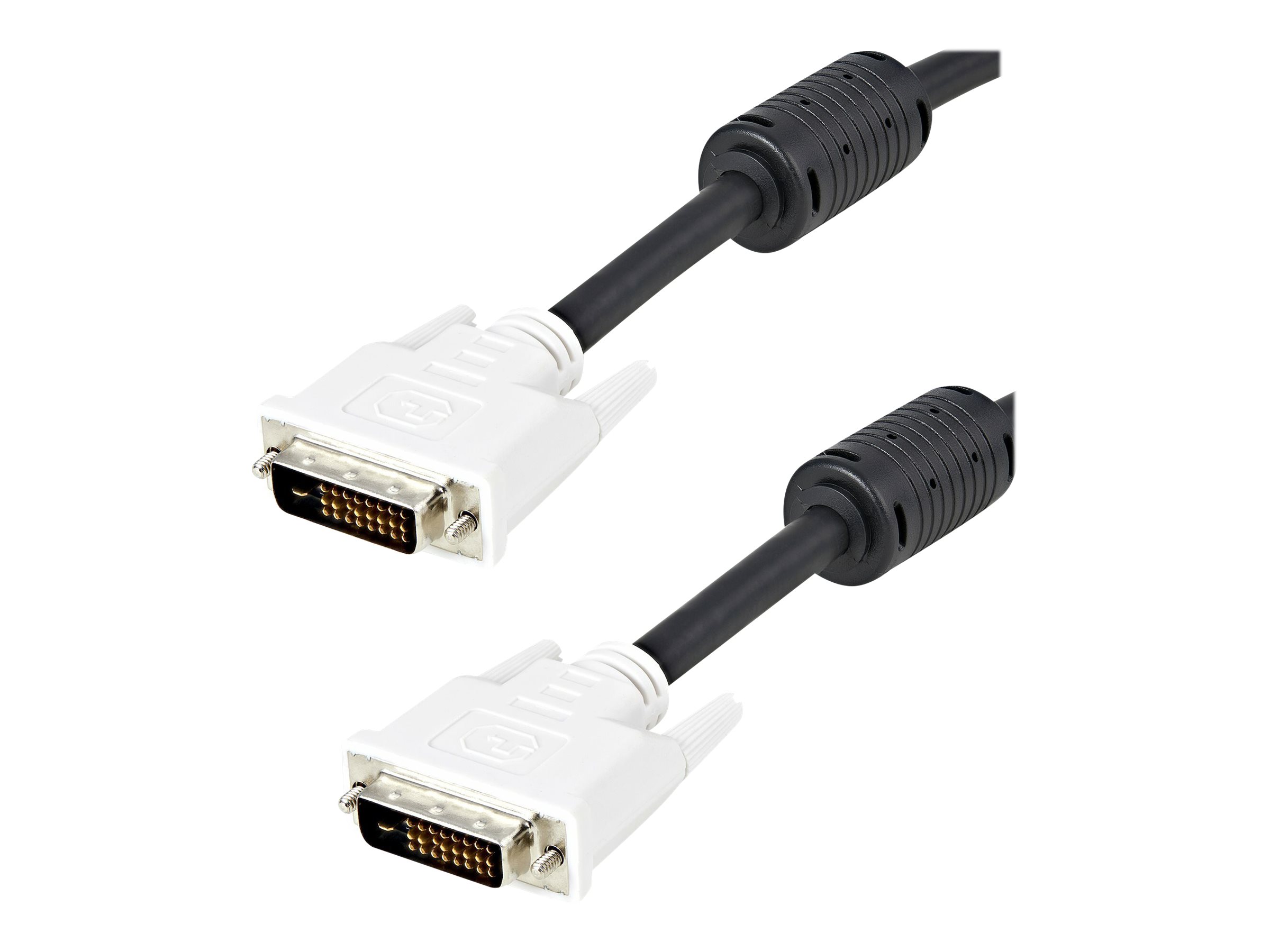 StarTech.com StarTech 2m DVI-D Dual Link Cable - Male to Male DVI-D Digital Video Monitor Cable - 25 pin DVI-D Cable MM Black 2 Meter - 2560x1600 (DVIDDMM2M)