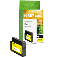 KMP Gold Patrone HP 963XL 3JA29AE yellow 2000 S. remanufactured - Kompatibel - Wiederaufbereitet