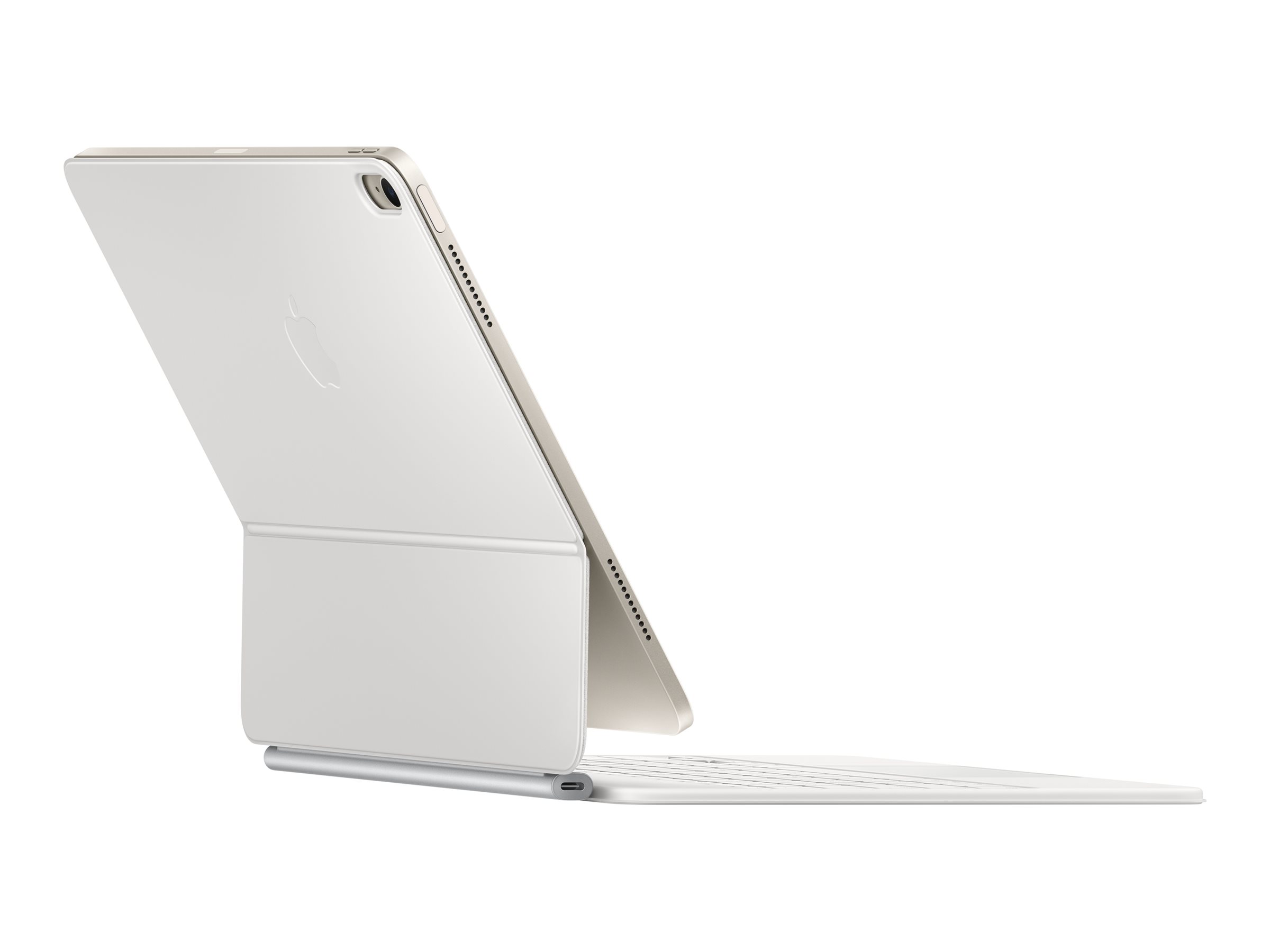 Apple Magic Keyboard - Tastatur und Foliohülle - mit Trackpad - Apple Smart connector - AZERTY - Französisch - für 13-inch iPad Air (M2, M3)