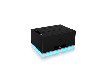 ICY BOX IB-127CL-U3 - Solid-State-Festplattenarray - 2 Schächte (SATA-600)