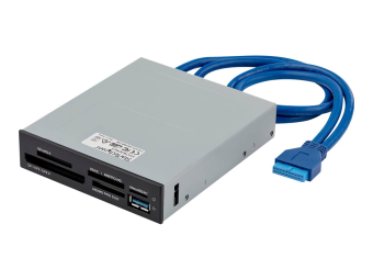 StarTech.com USB 3.0 interner Kartenleser mit UHS-II Unterstützung - SecureDigitalMicro SDMemoryStickCF Kartenlesegerät - Kartenleser - 89 cm (35 Zoll)