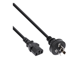 InLine Netzkabel - Netzstecker China auf Kaltgerätestecker C13 - 1,8m