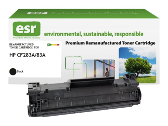 ESR Schwarz - kompatibel - Karton - wiederaufbereitet - Tonerpatrone (Alternative zu: HP CF283A)