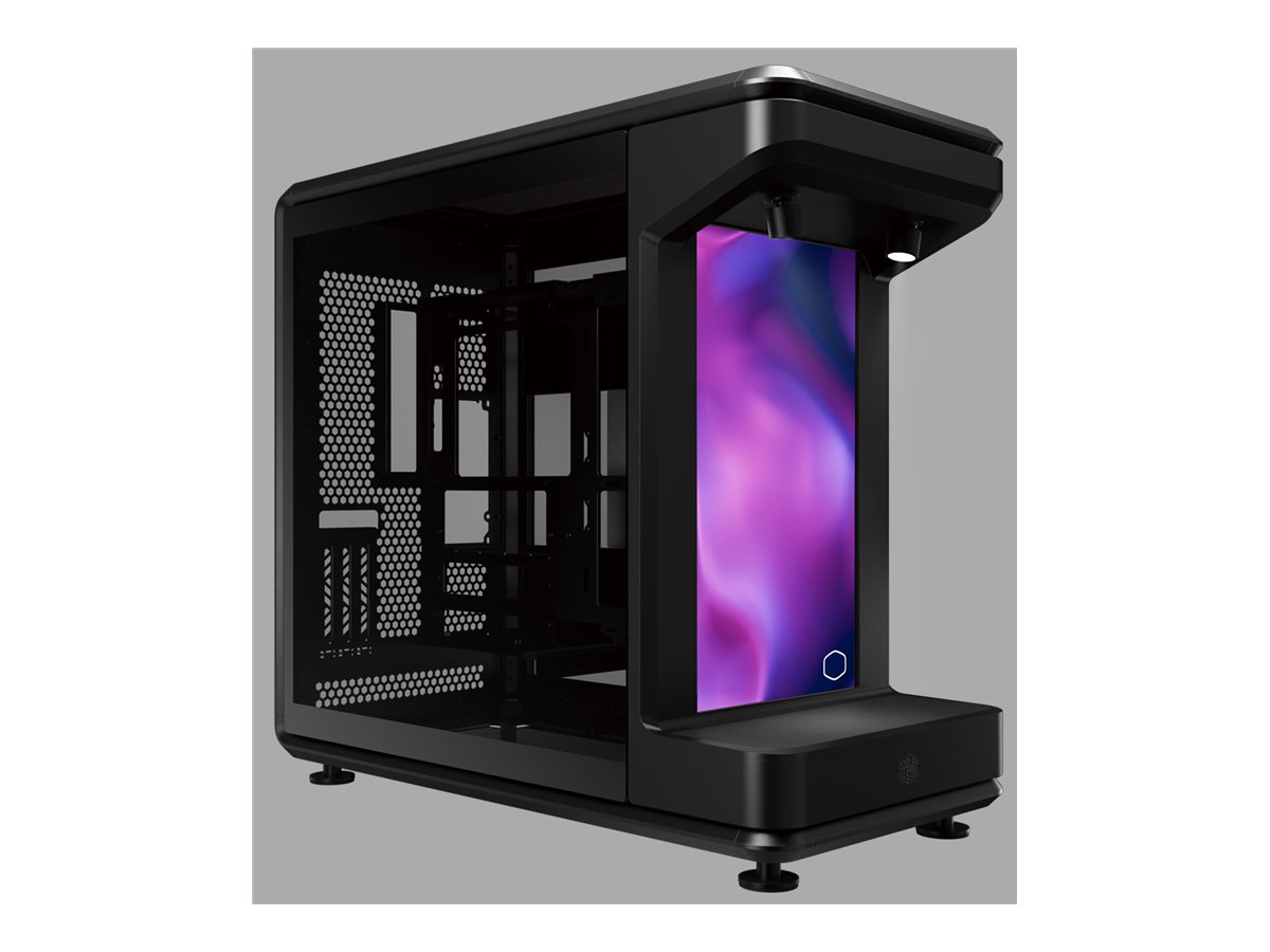 Cooler Master MasterFrame 360 STAGE LCD - MT - ATX - Seitenteil mit Fenster (gehärtetes Glas)