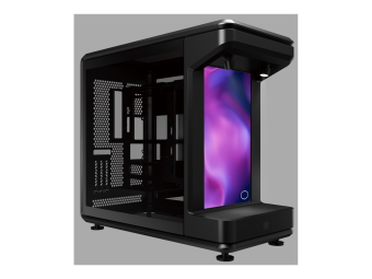 Cooler Master MasterFrame 360 STAGE LCD - MT - ATX - Seitenteil mit Fenster (gehärtetes Glas)