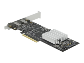 Delock USB-Adapter - PCIe 3.0 x8 Low-Profile
