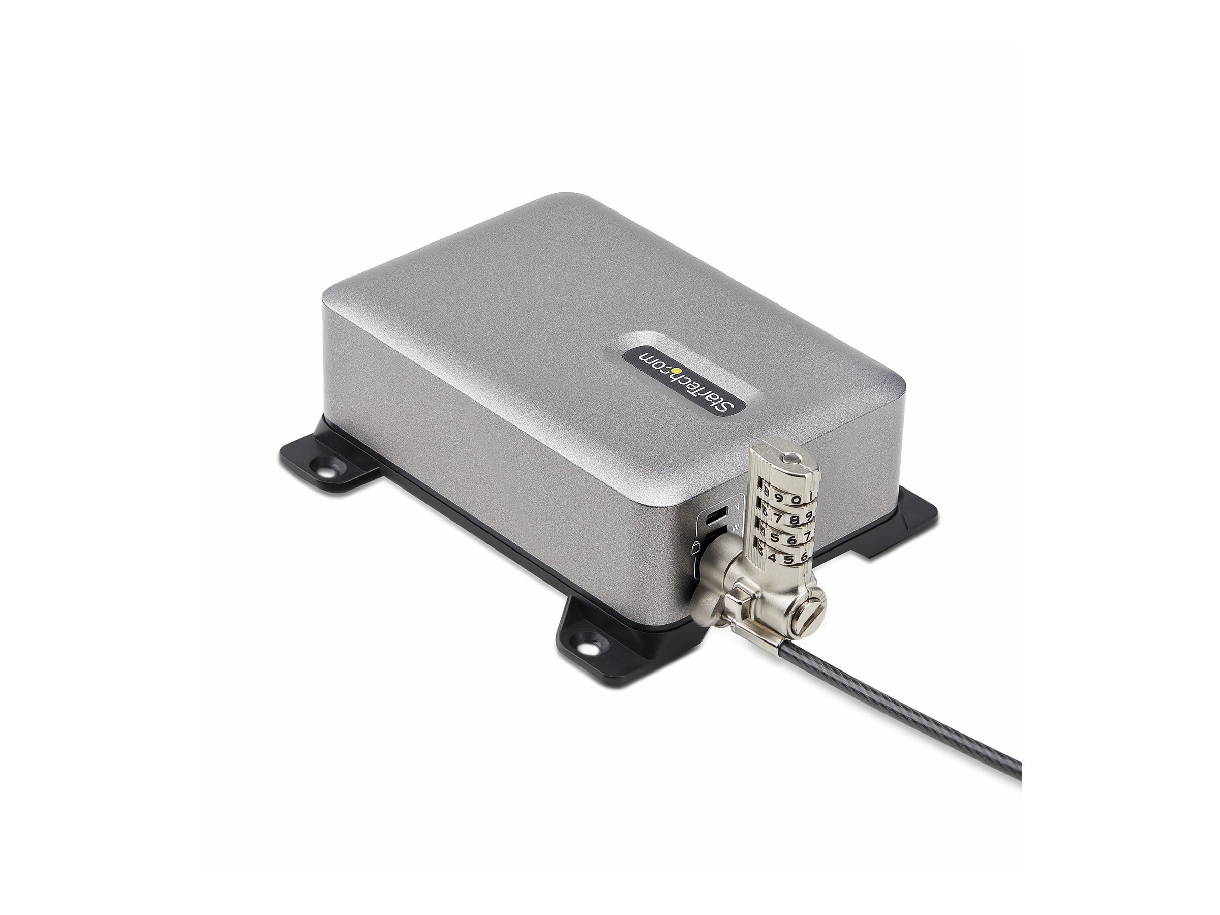 StarTech.com Startech 4-Port USB-C Charger, 240W Total, Single Port 140W EPR - Netzteil - mit Oberflächenmontagehalterung - 240 watt - 5 A - Power Delivery 3.1 - 4 Ausgabeanschlussstellen (USB-C)