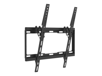 Equip Befestigungskit (Kippbare Wandhalterung) - für Flachbildschirm - kaltgewalzter Stahl - Schwarz - Bildschirmgröße 81-140 cm (32-55)