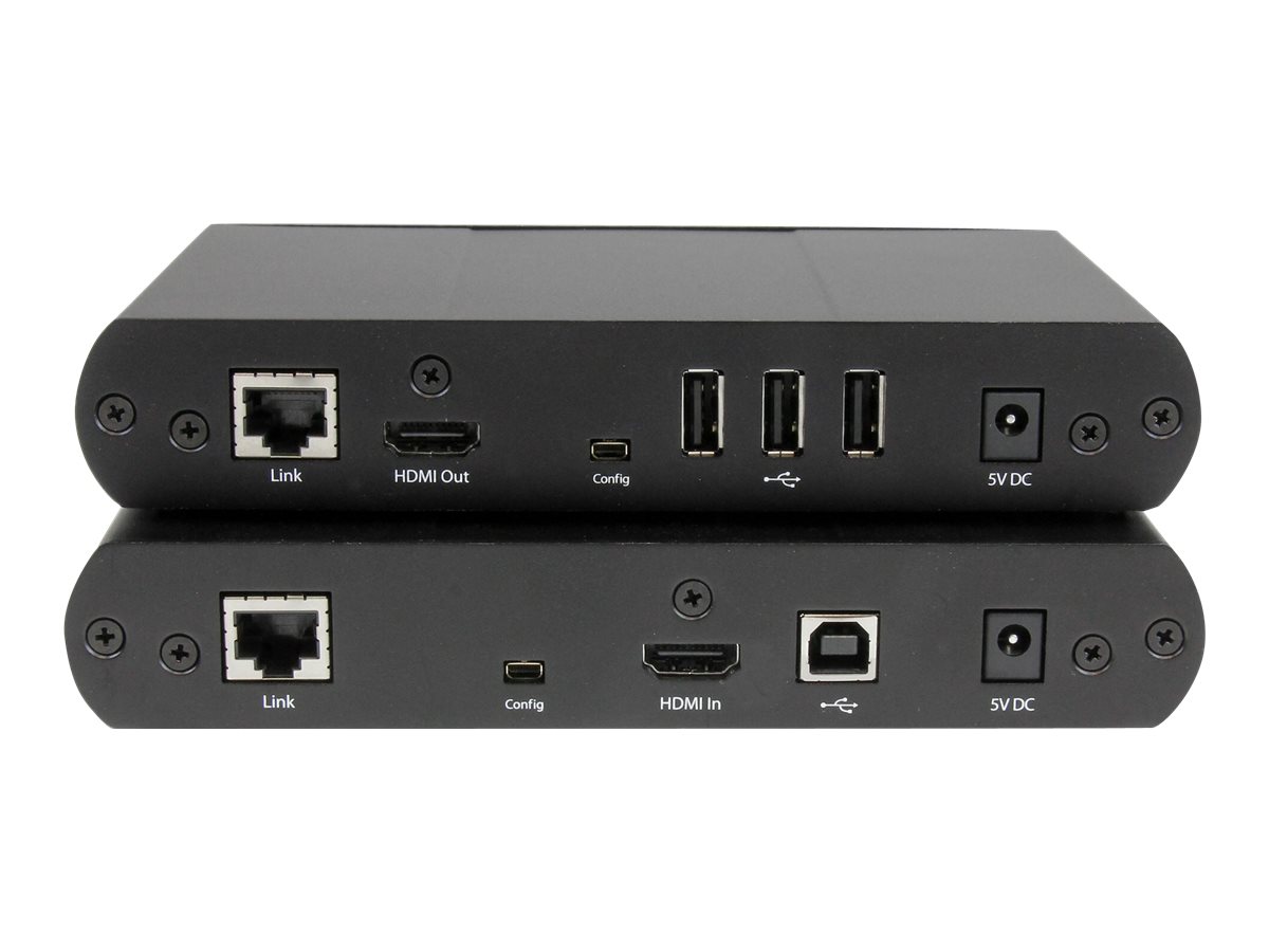 StarTech.com USB HDMI über Cat5e  6 KVM Konsolen Extender mit 1080p unkomprimiertem Video