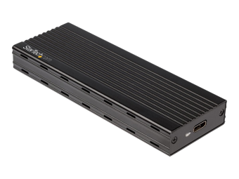 StarTech.com USB-C (10Gbps) to M.2 NVMe SSD Enclosure - Portable M.2 PCIe Aluminum Case - 1GBs Read & Write - Mac & PC - Speichergehäuse - M.2 - M.2 Card - USB 3.1 (Gen 2)