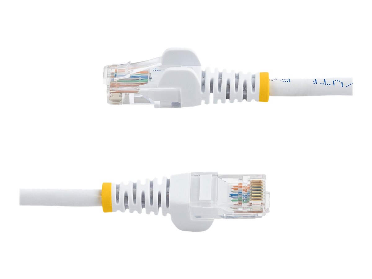 StarTech.com 2m Cat5e RJ45 UTP Netzwerkkabel Snagless - Cat 5e Patchkabel - Weiß - Stecker  Stecker - Patch-Kabel - RJ-45 (M)