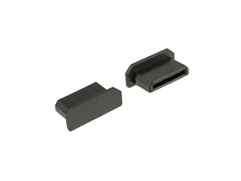 Delock HDMI mini-C female - Staubschutzhaube - Schwarz (Packung mit 10)