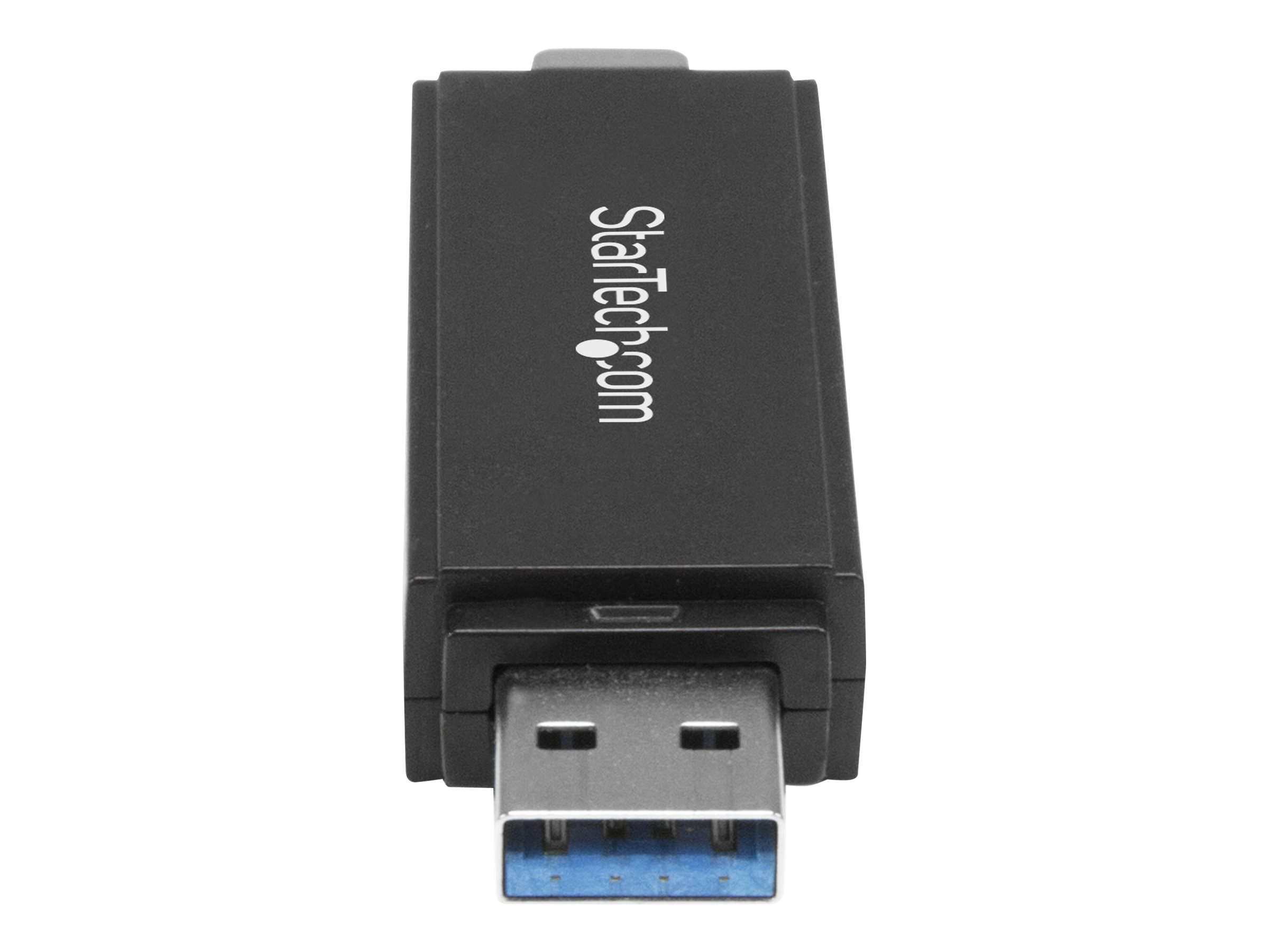 StarTech.com USB Speicherkartenlesegerät - USB 3.0 SD Kartenleser - Kompakt - 5Gbits - USB Kartenleser - MicroSD USB Adapter (SDMSDRWU3AC)