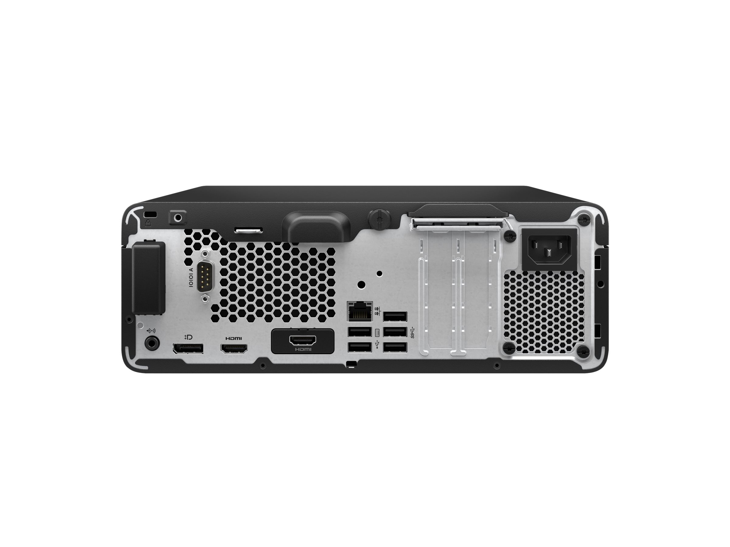 HP Pro 400 G9 - SFF - Core i5 i5-14500  2.6 GHz - RAM 16 GB - SSD 512 GB - NVMe - DVD-Writer - UHD Graphics 770 - 1GbE - Win 11 Pro - Monitor keiner - Tastatur Deutsch - mit HP Wolf Pro Security Edition (1 Jahr)