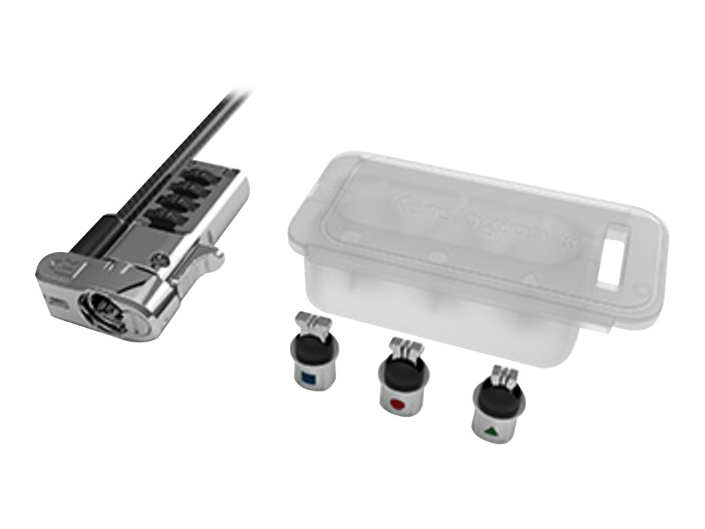Kensington Universal 3-in-1 Combination Laptop Lock - 25 pack - Sicherheitskabelschloss - 1.8 m (Packung mit 25)
