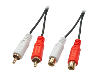 Lindy Premium - Audioverlängerungskabel - RCA (M)