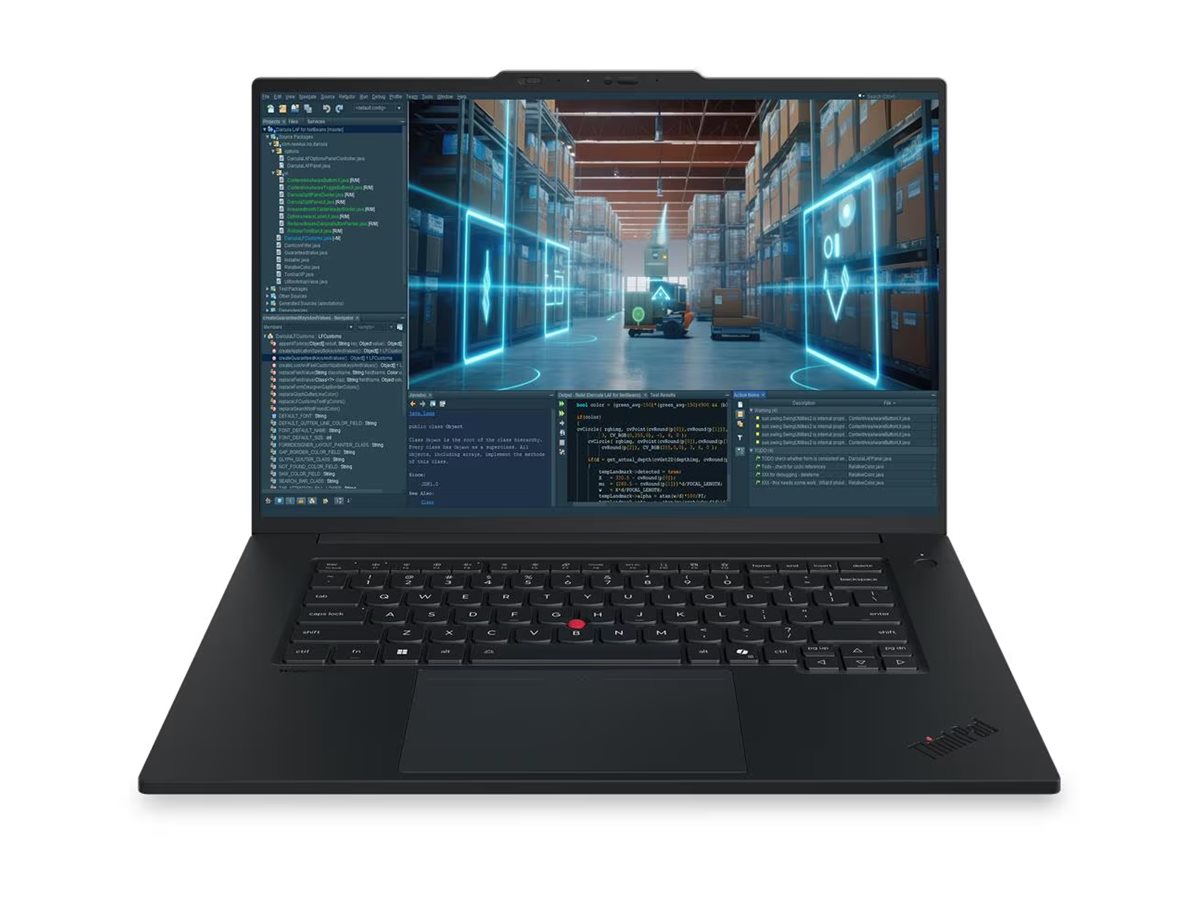 Lenovo ThinkPad P1 Gen 9 21UE - Intel Core Ultra 7 366H  2 GHz - Win 11 Pro - RTX PRO 1000 Blackwell - 32 GB RAM - 1 TB SSD TCG Opal Encryption 2, NVMe, Performance - 40.6 cm (16")