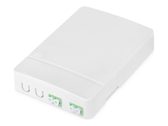 DIGITUS FTTH Gehäuse mit 2 x LCAPC DX Kupplungen