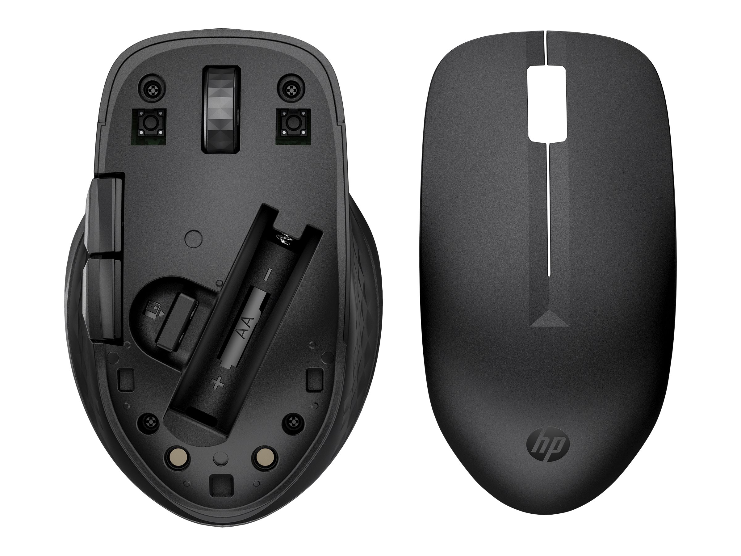 HP 435 - Maus - Multi-Gerät - ergonomisch - 5 Tasten