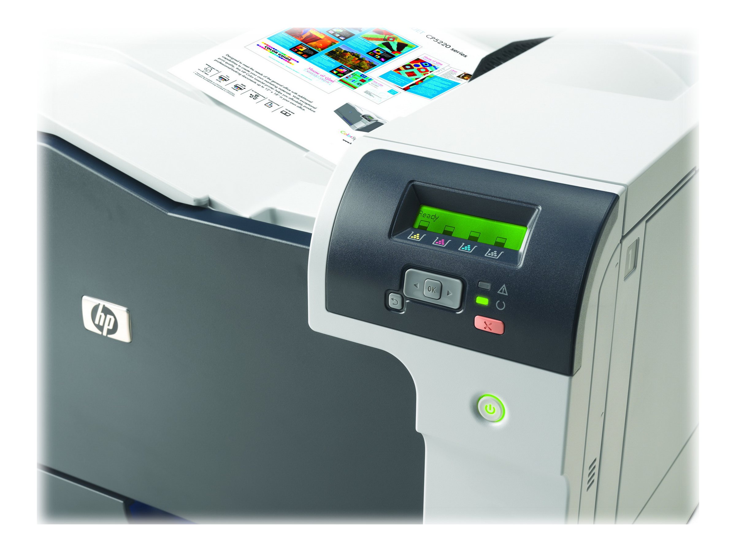 HP Color LaserJet Professional CP5225n - Drucker - Farbe - Laser - A3 - 600 dpi - bis zu 20 SeitenMin. (einfarbig)