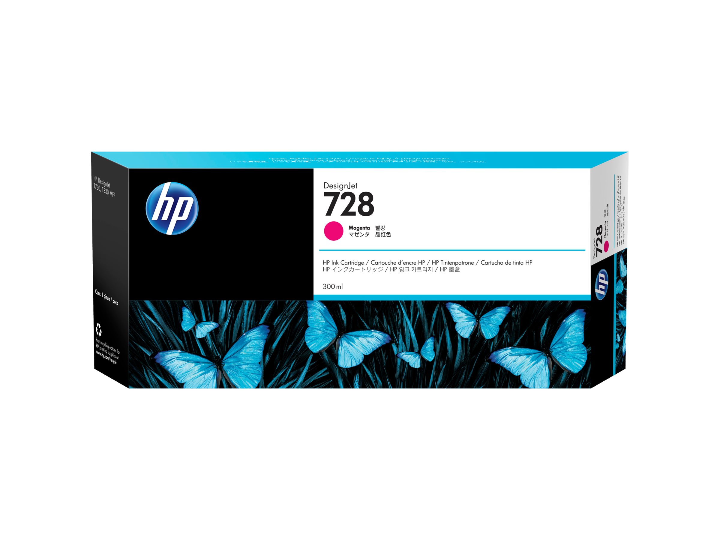 HP 728 - 300 ml - Magenta - original - DesignJet