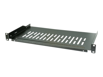 EFB Elektronik EFB-Elektronik - Rack - Regal - Schwarz, RAL 9005 - 1U - 48.3 cm (19")
