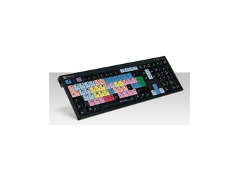 Logickeyboard Avid Media Composer - Full-size (100%) - Verkabelt - USB - QWERTZ - Mehrfarbig