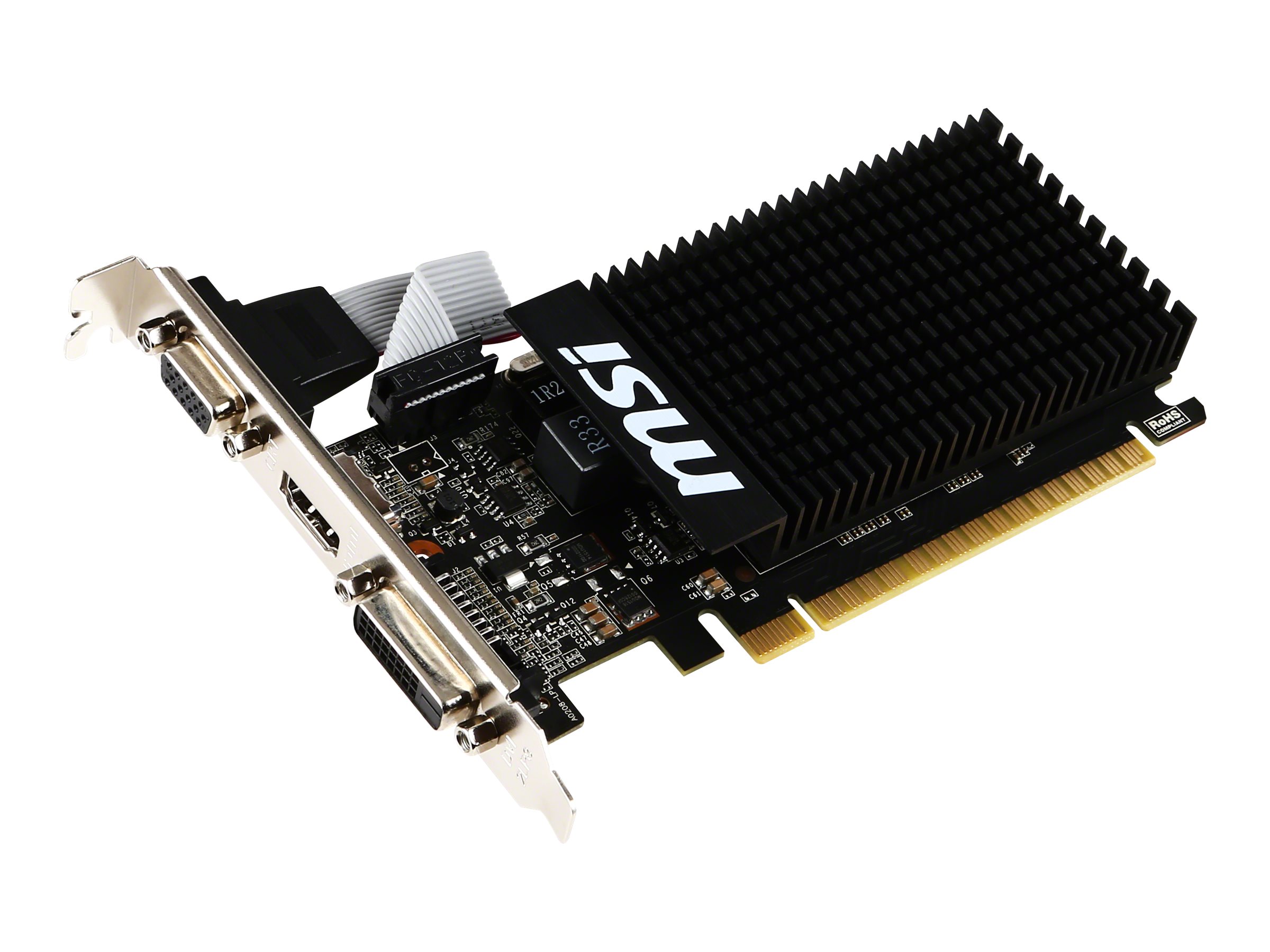 MSI GT 710 2GD3H LP - Grafikkarte - GF GT 710