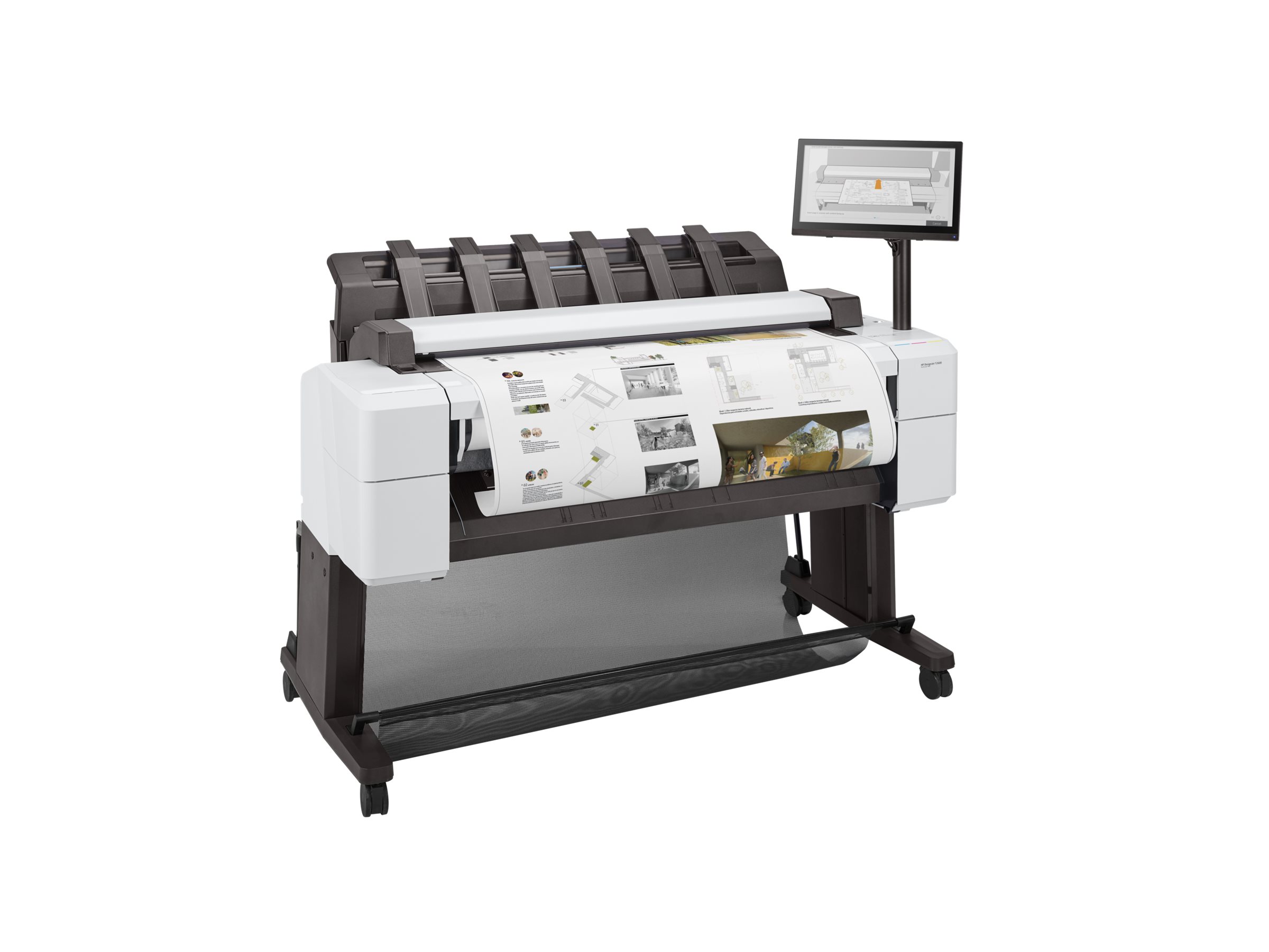 HP DesignJet T2600 PostScript - 914 mm (36") Multifunktionsdrucker - Farbe - Tintenstrahl - 914 x 8000 mm, 610 x 15000 mm (Original)