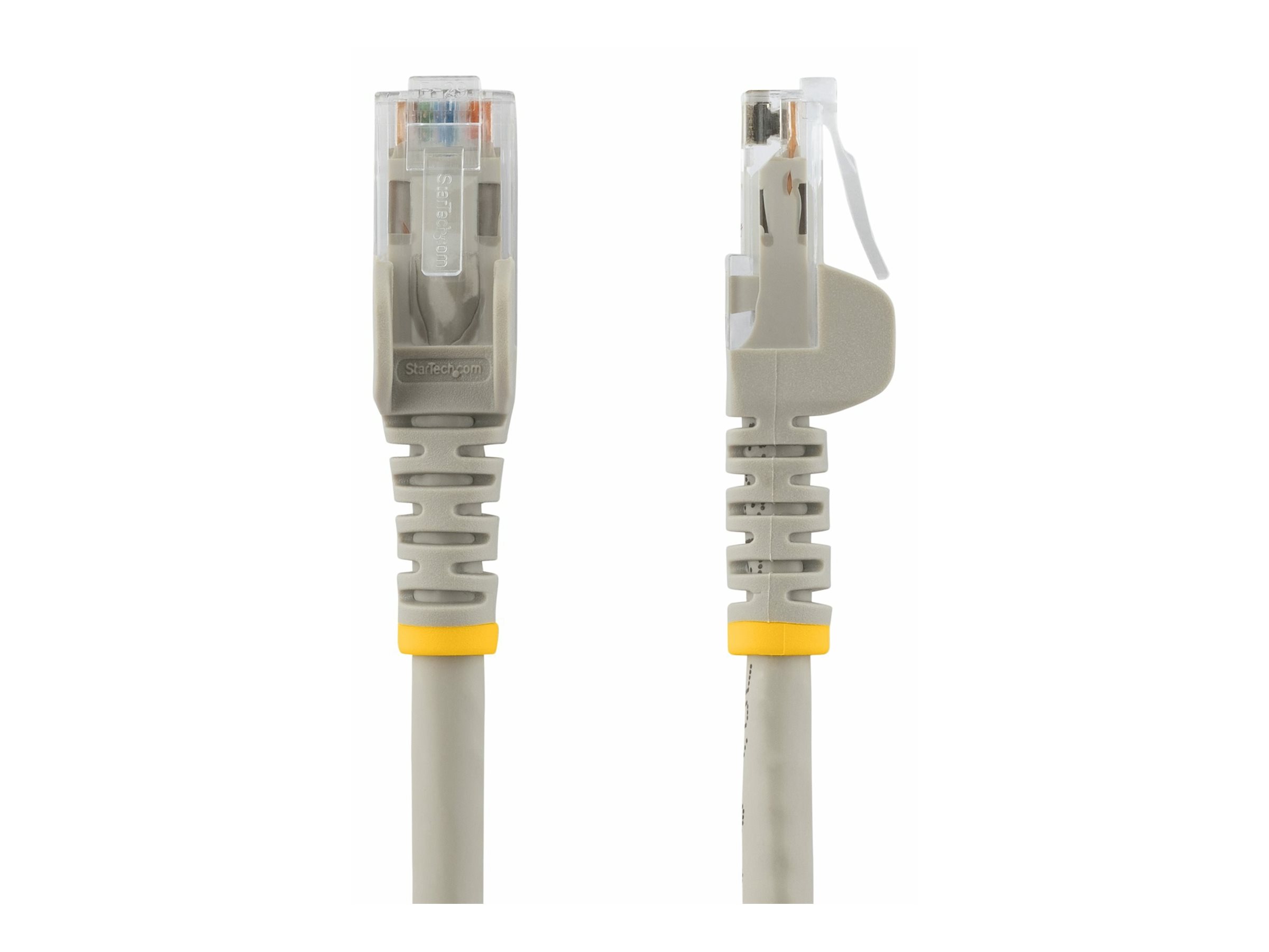 StarTech.com 3m CAT6 Ethernet Cable, 10 Gigabit Snagless RJ45 650MHz 100W PoE Patch Cord, CAT 6 10GbE UTP Network Cable wStrain Relief, Grey, Wiring is UL CertifiedTIA - Category 6 - 24AWG (N6PATC3MGR)