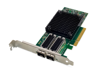 DIGITUS 2-Port 25 Gigabit Ethernet Netzwerkkarte, SFP28, PCI Express,  Mellanox Chipsatz