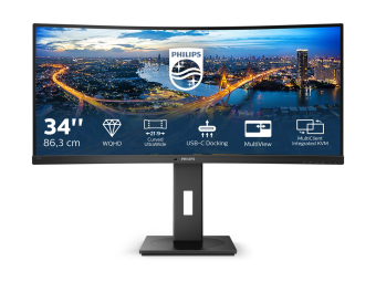 Philips B Line 346B1C - LED-Monitor - gebogen - 86.4 cm (34")