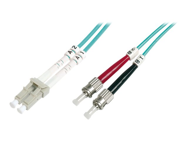 DIGITUS LWL Multimode OM 3 Patchkabel, LC  ST