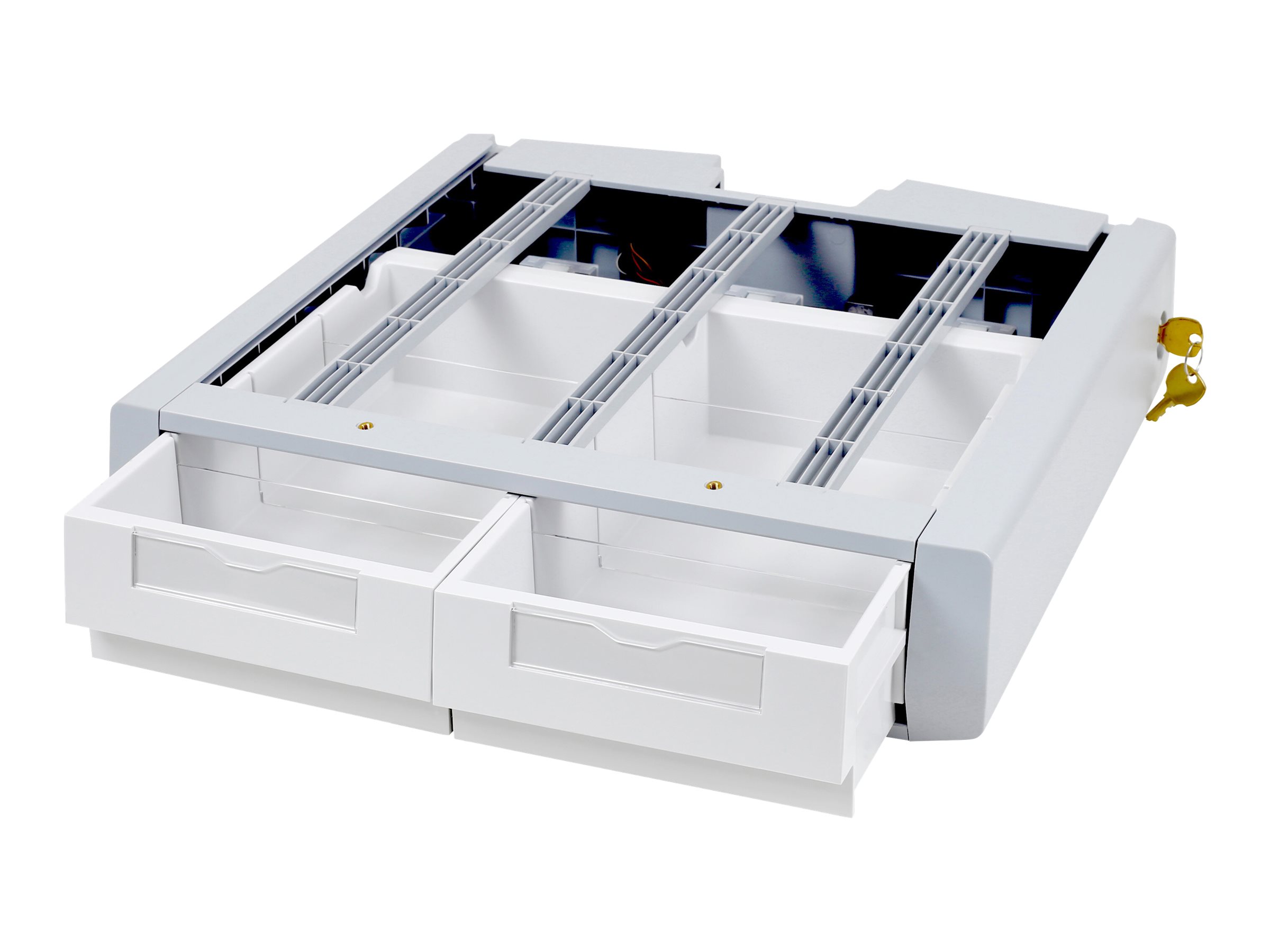Ergotron SV Supplemental Storage Drawer, Double - Montagekomponente (Auszugsmodul)