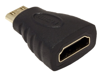 VALUE HDMI-Adapter - 19 pin mini HDMI Type C männlich zu HDMI weiblich