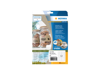HERMA 10752 - Braun - Rechteck - Dauerhaft - 48.3 x 33.8 mm - A4 - Universal
