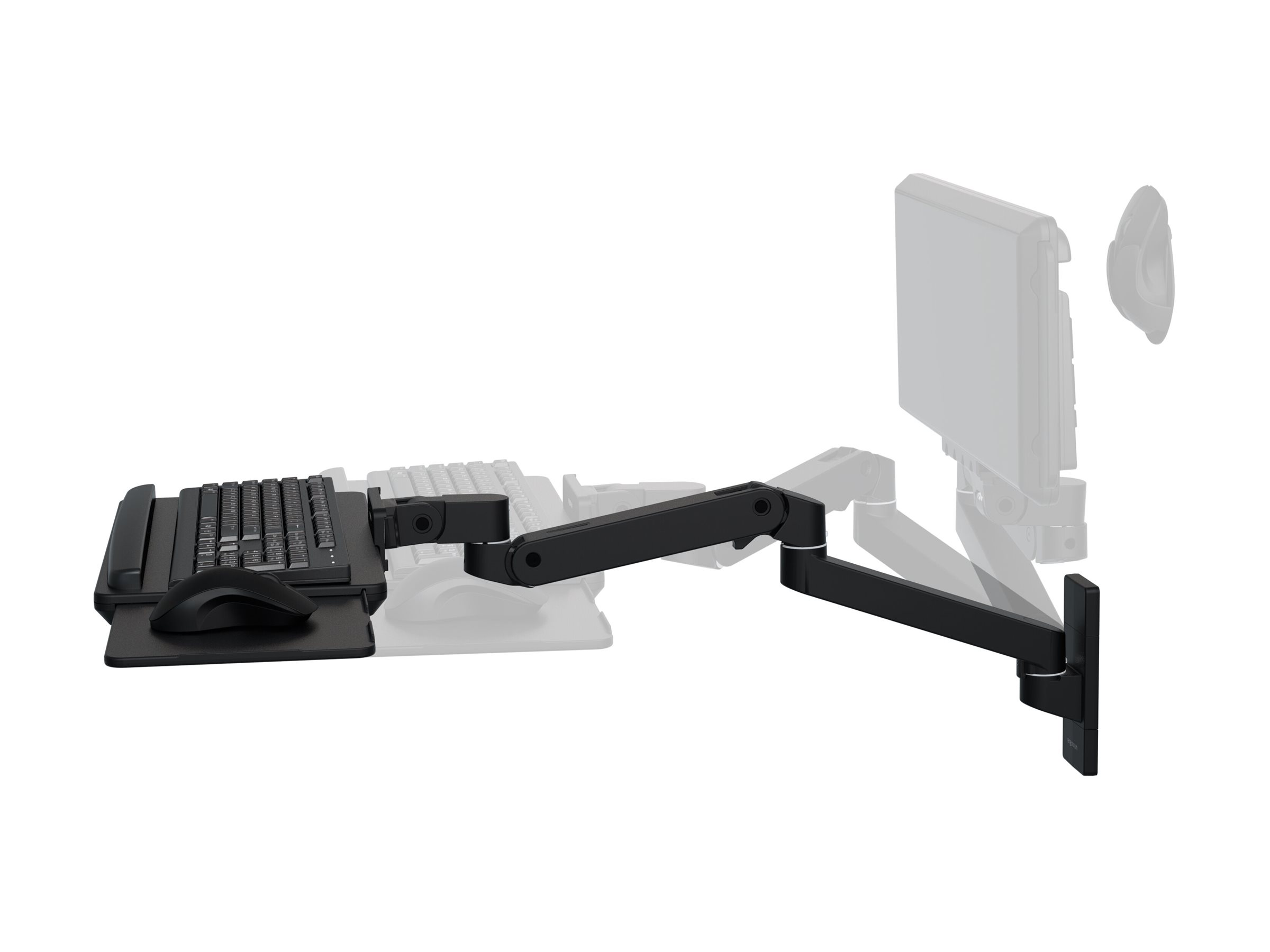 Ergotron LX Pro - Tastatur-Mausablage mit Stützarmhalterung