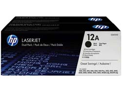 HP 12A - 2er-Pack - Schwarz - original - LaserJet - Tonerpatrone (Q2612AD)