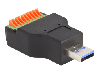 Delock USB-Adapter - USB Typ A (M) zu 10-poliger Anschlussblock