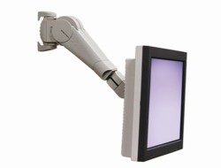 Ergotron 400 Series - Befestigungskit (Gelenkarm, Basis, VESA Adapterplatte) - für LCD-Display - Grau - Bildschirmgröße bis zu 81,3 cm (bis zu 32 Zoll)