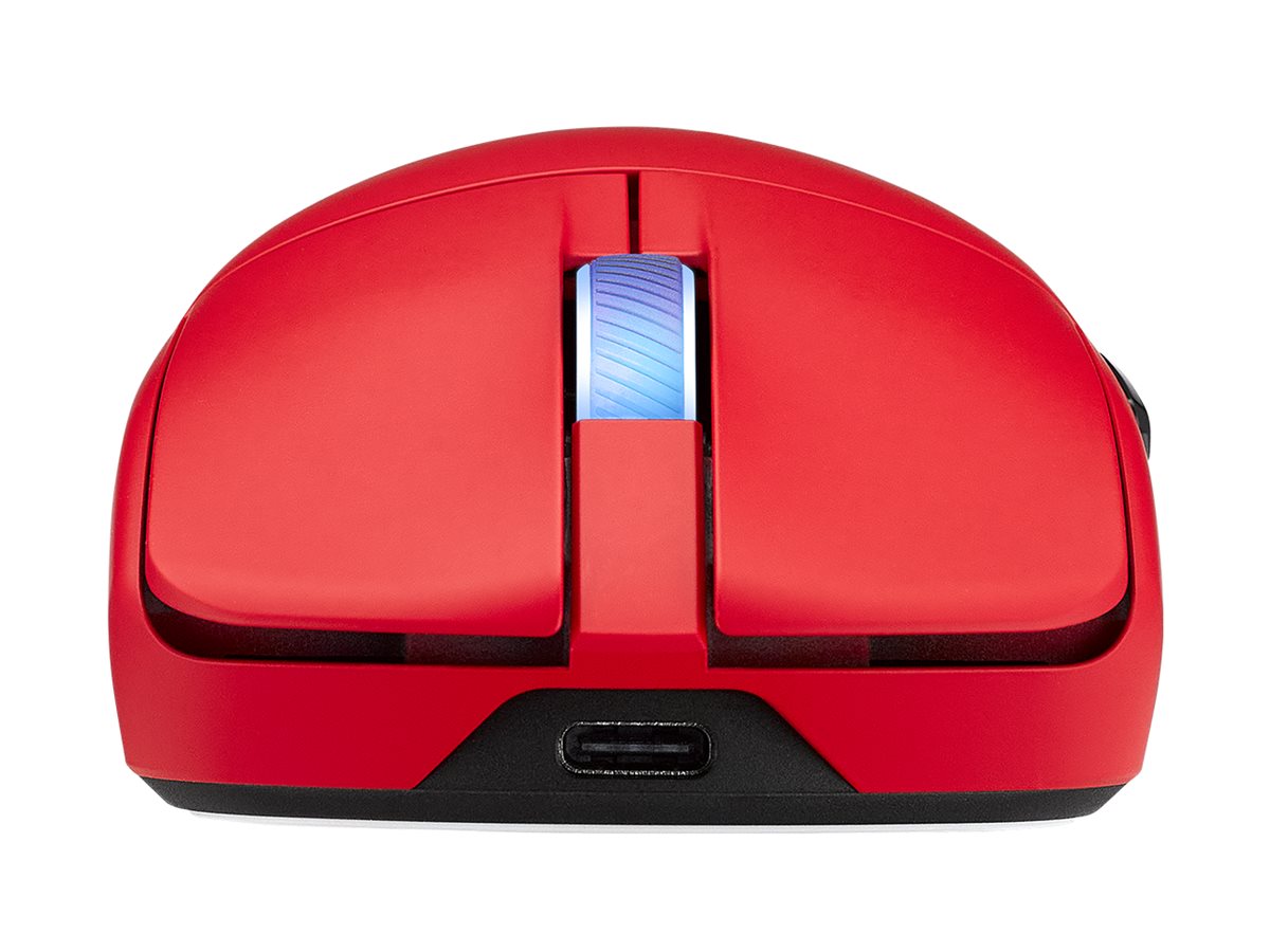 ASUS ROG Harpe II Ace - Maus - Für Rechtshänder - optisch - 6 Tasten - kabellos, kabelgebunden - USB 2.0, 2.4 GHz, Bluetooth 5.1 - kabelloser Empfänger (USB)