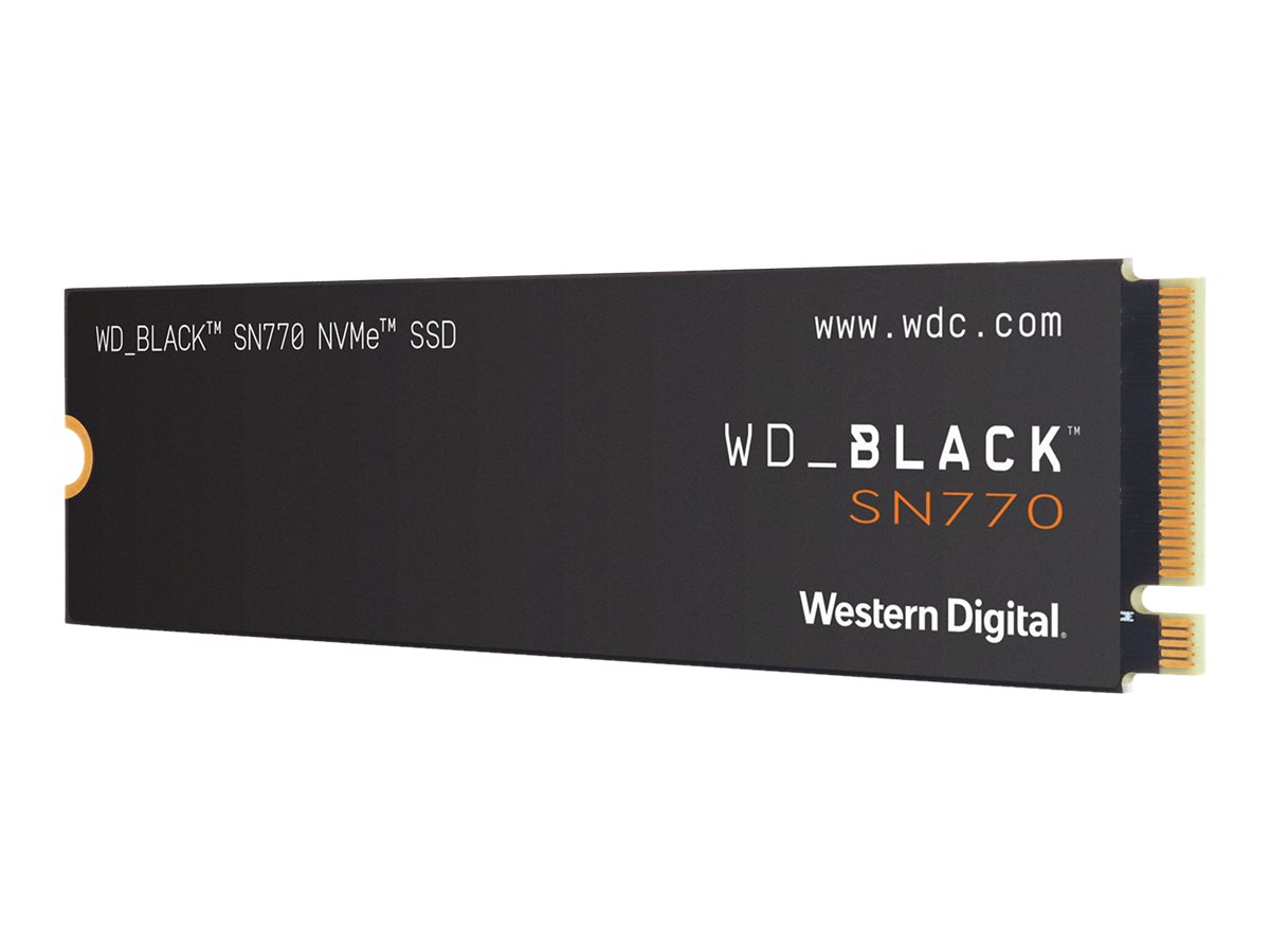 WD_BLACK SN770 WDBBDL0010BNC - SSD - 1 TB - intern - M.2 2280 - PCIe 4.0 x4 (NVMe)