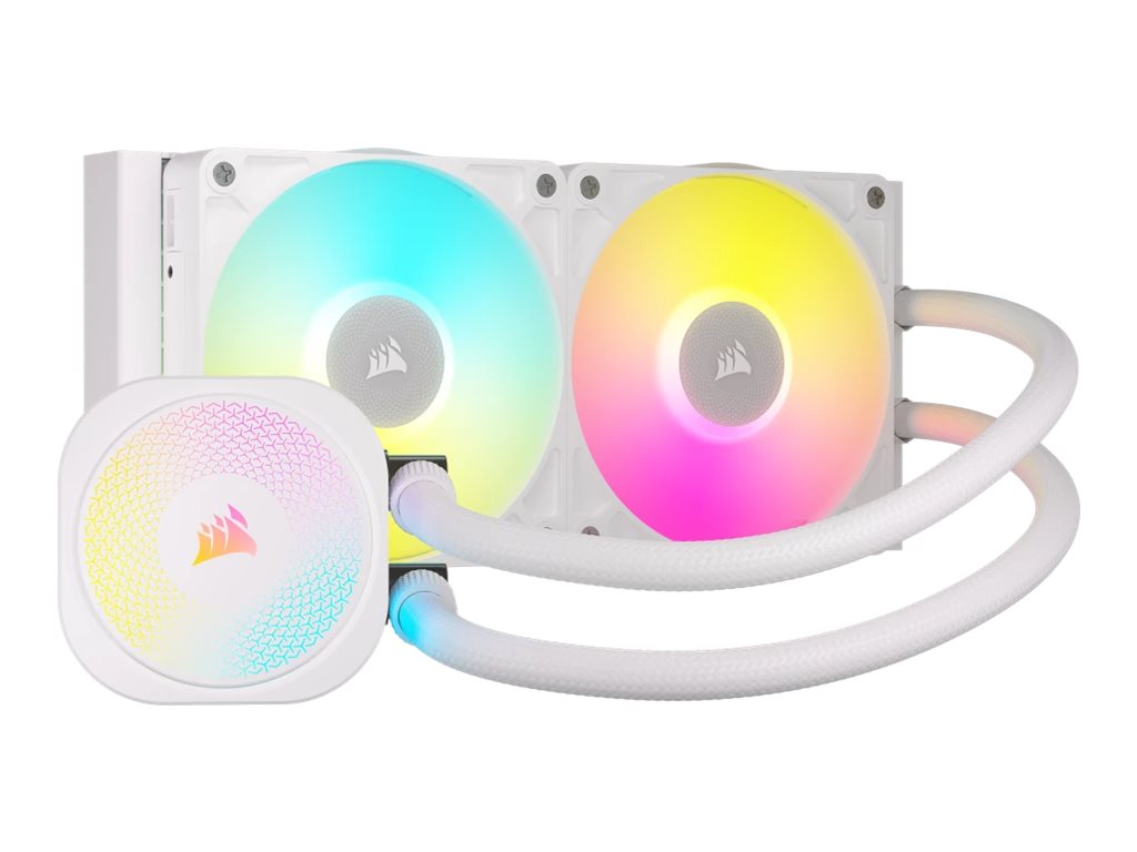 Corsair iCUE Link TITAN 240 RX RGB - Prozessor-Flüssigkeitskühlsystem - Kühlergröße 240 mm - (für AM4, LGA1700, AM5, LGA1851)