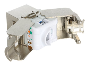 Delock Modulare Eingabe - CAT 6a - STP - RJ-45