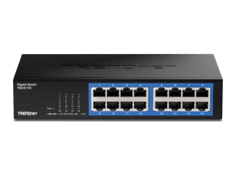 TRENDnet TEG S17D - Switch - 16 x 101001000